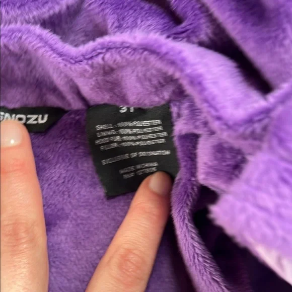 Children's Pastel Puffer Jacket with Hood - Picture 2 of 5